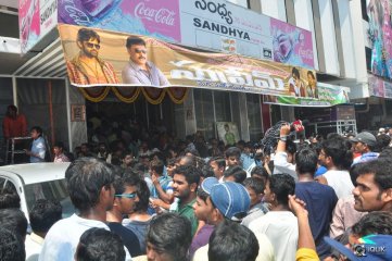 Supreme Movie Team at Sandhya Theater